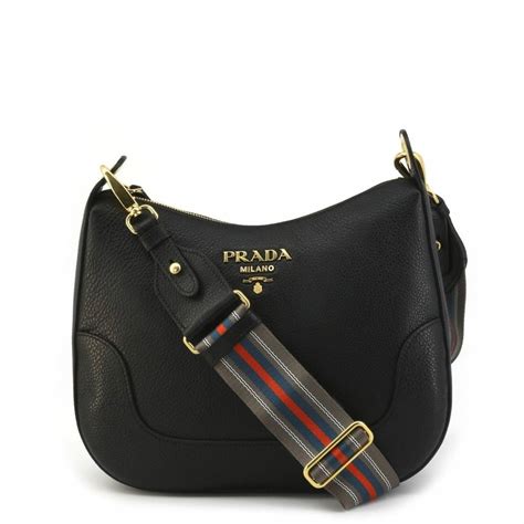 prada vitello phenix crossbody small black|Prada Vitello Phenix Leather Crossbody Bag on SALE .